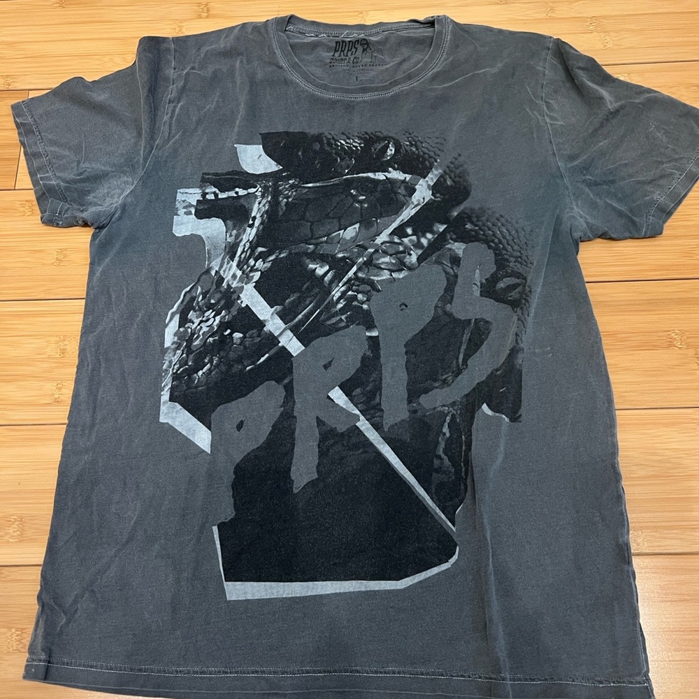 PRPS Men's Charcoal Graphic Tee